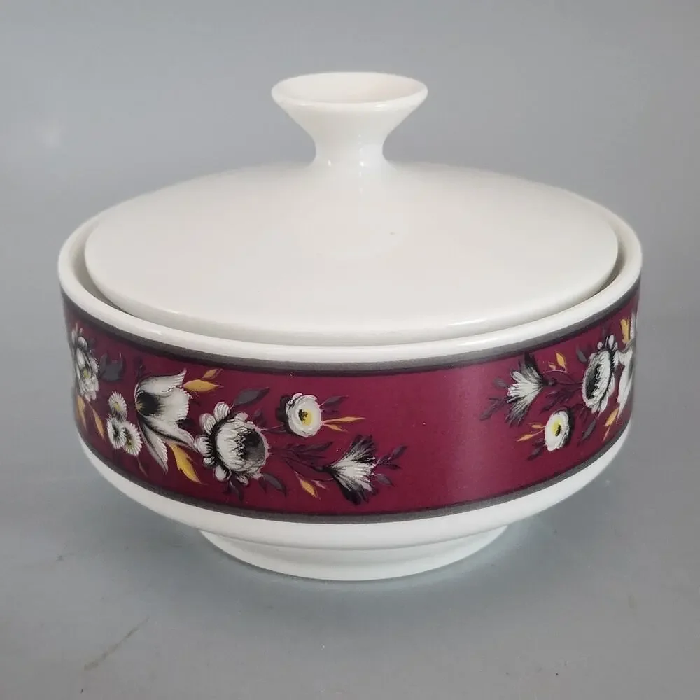 Winterling Tea Coffee Dessert Set 20 Pieces Red Floral Number 35